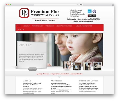 WordPress theme SimplePress - premiumguelph.com