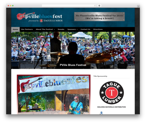 Wooslider WordPress plugin - pvilleblues.org