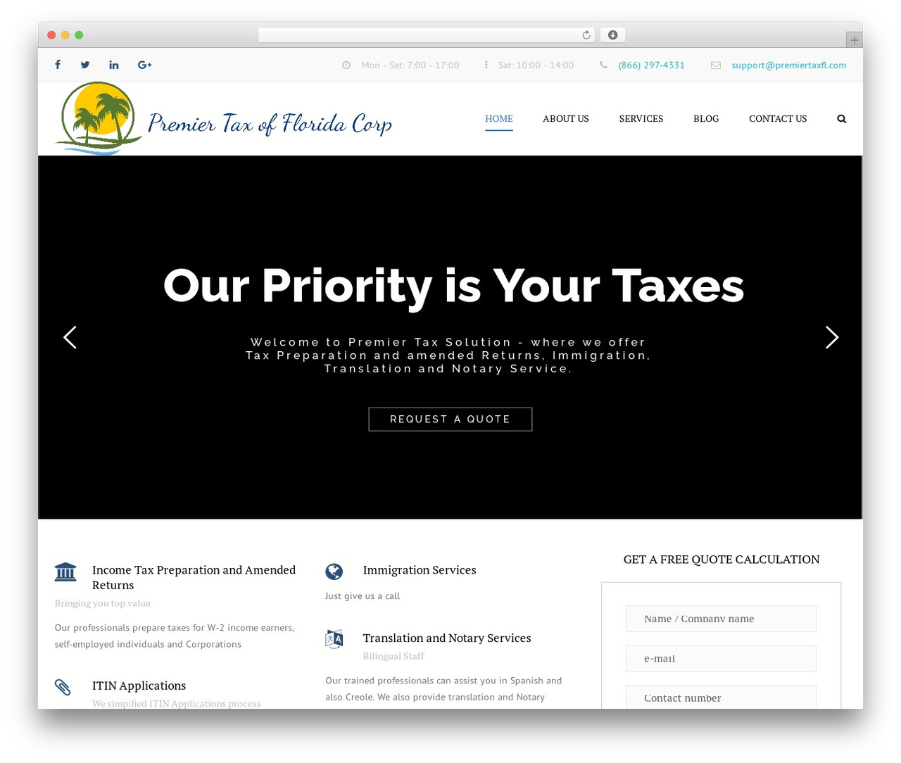 WordPress website theme accounting - premiertaxfl.com WordPress website theme accounting - premiertaxfl.com