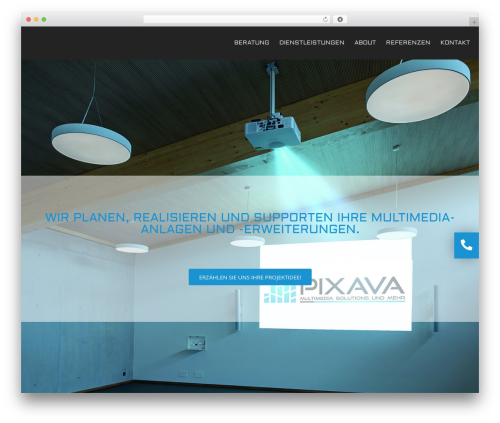 WordPress website theme Hello Elementor - pixava.ch