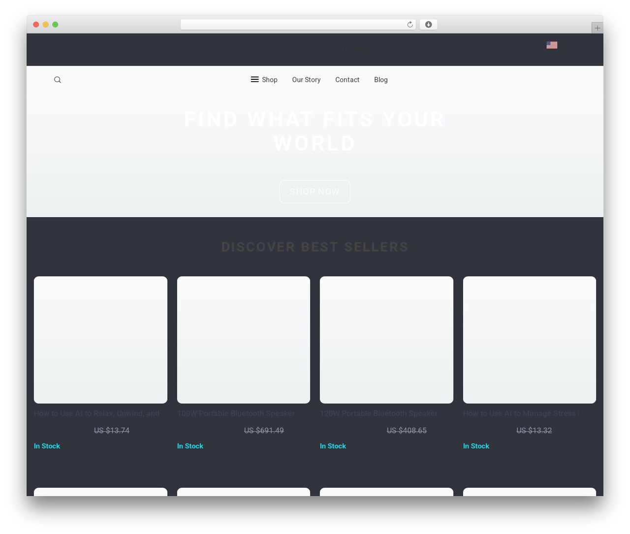 WP theme Botticelli - techselection.shop