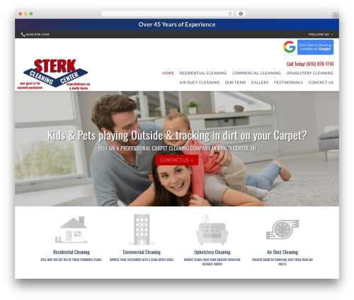 WP theme Beacon Theme - sterkcleaningcenter.com