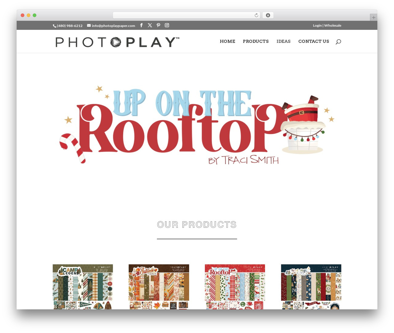 Artisan Store WordPress ecommerce theme - photoplaypaper.com