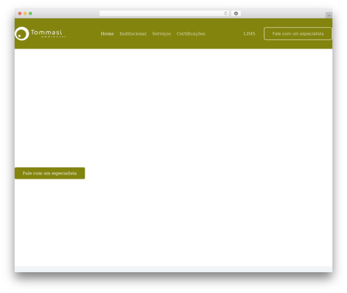 Blocksy WordPress theme - tommasiambiental.com.br