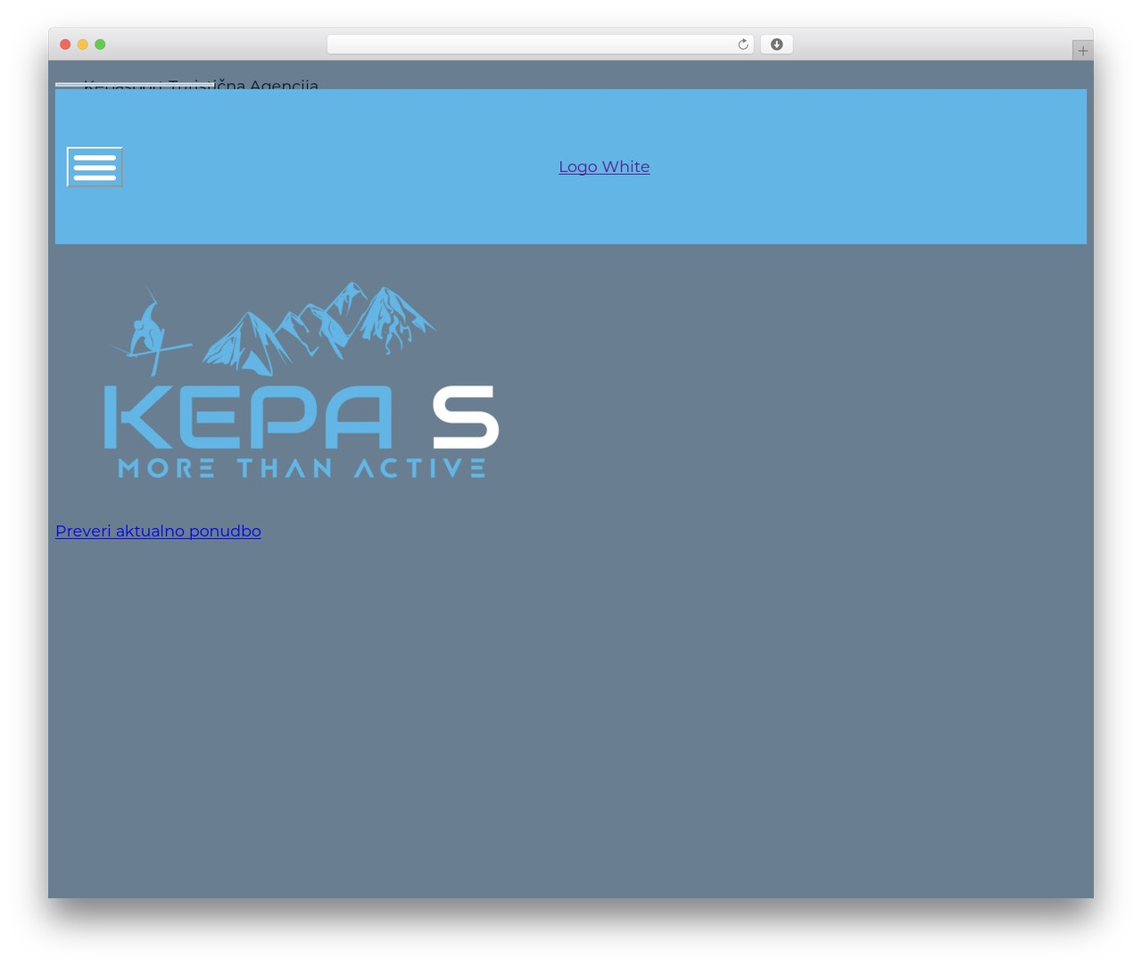Bricks WordPress theme - kepasport.si