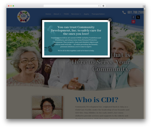 CDI theme WordPress - communitydevelopmentinc.net