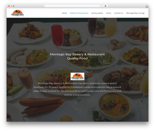 Simple goto top button WordPress plugin - montegobayrestaurant.com