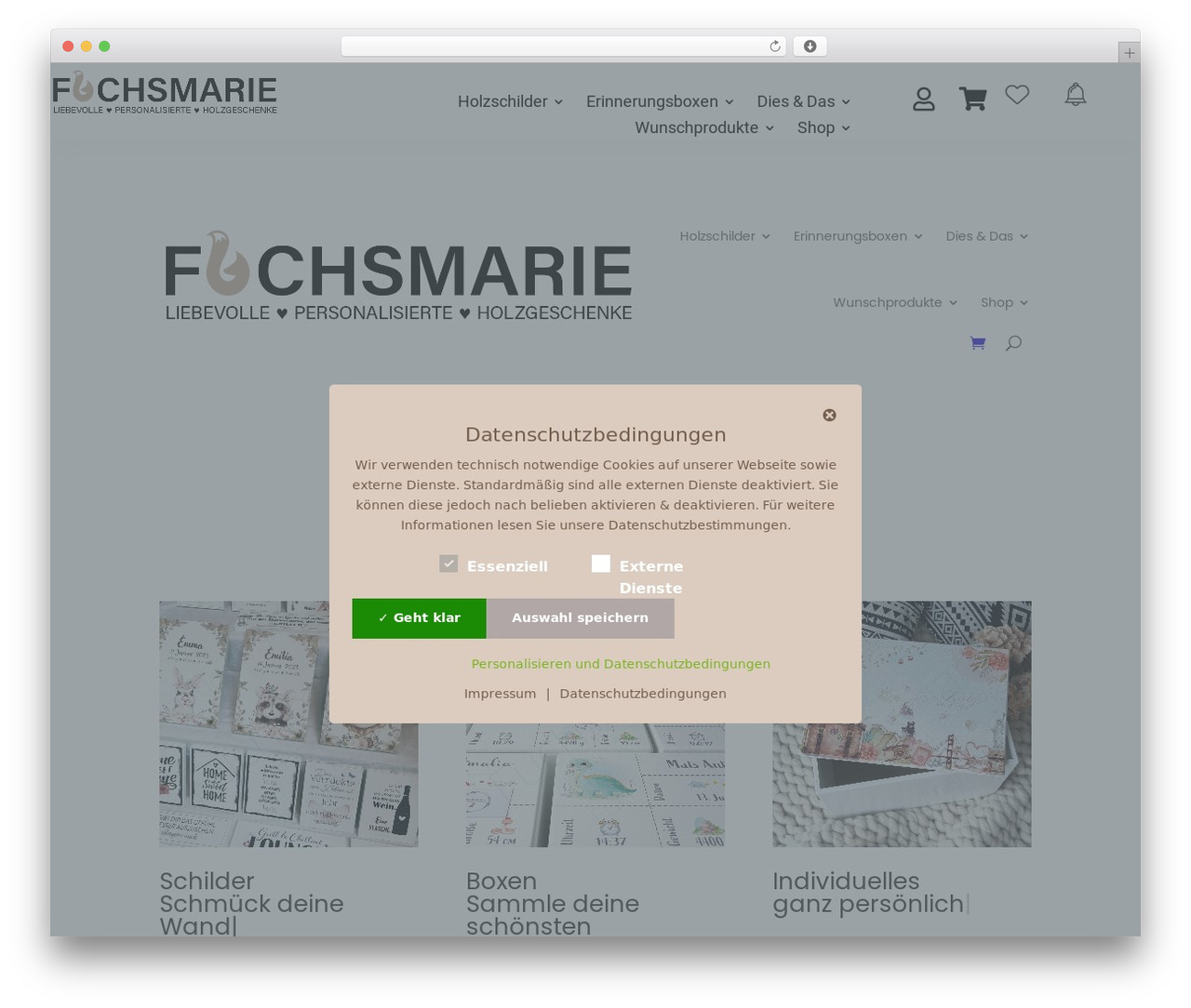 Divi Child-Theme WordPress ecommerce theme - fuchsmarie.de Divi Child-Theme WordPress ecommerce theme - fuchsmarie.de