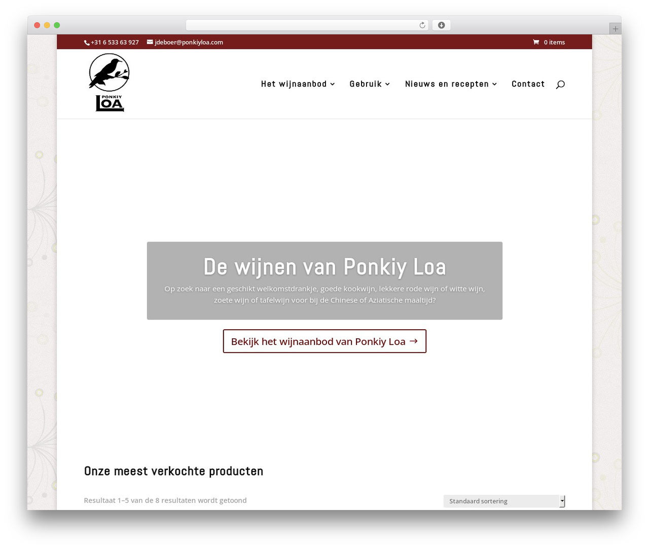 Divi WordPress theme - ponkiyloa.com