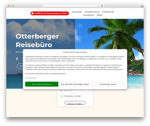 Smg theme extension WordPress plugin - otterberger-reisebuero.de