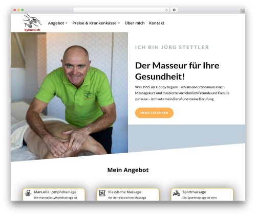 Divi collapse submenu WordPress plugin - byhand.ch