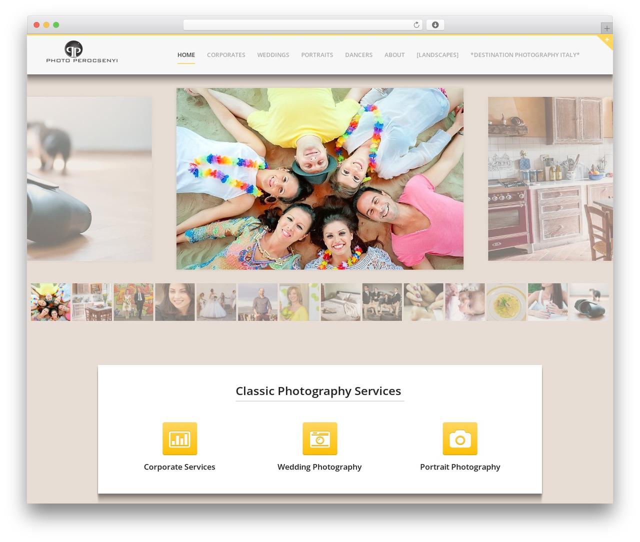 Flexit WP WordPress theme - photoperocsenyi.com
