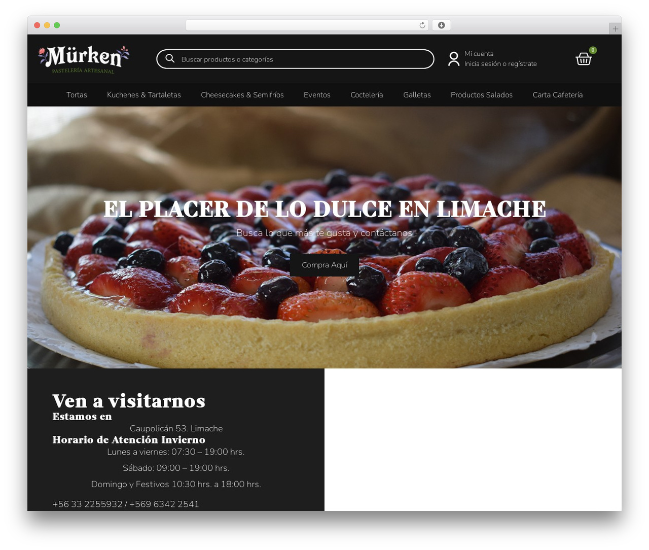 Hello Elementor WordPress theme - pasteleriamurken.cl