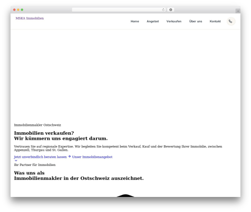 Ai preloader WordPress plugin - mska-immo.ch