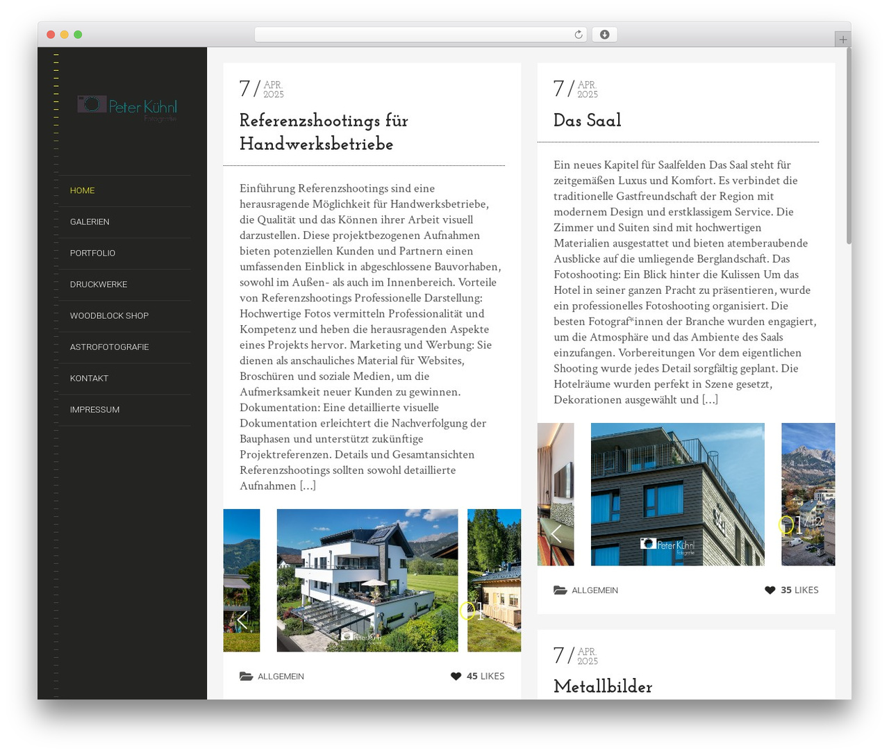 Lens WordPress theme - peterkuehnl.com Lens WordPress theme - peterkuehnl.com