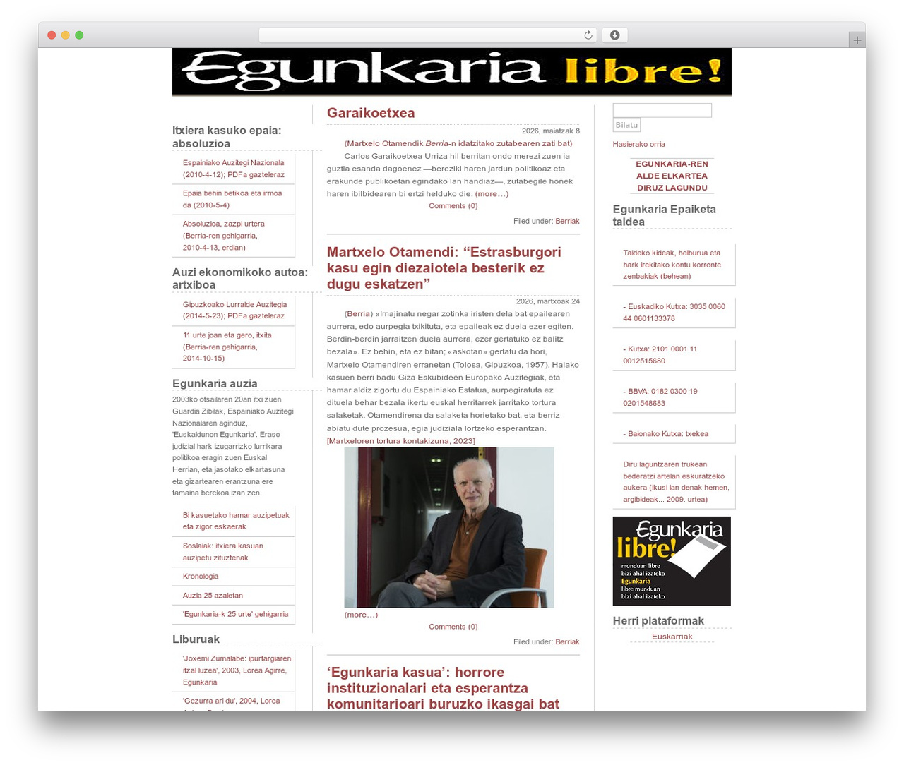 lightCMS premium WordPress theme - egunkaria.info