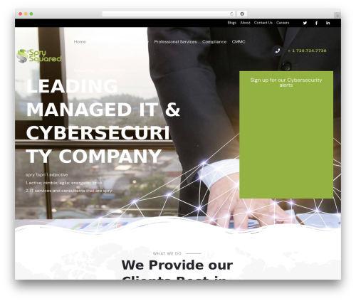 Oitech WordPress theme - sprysquared.com