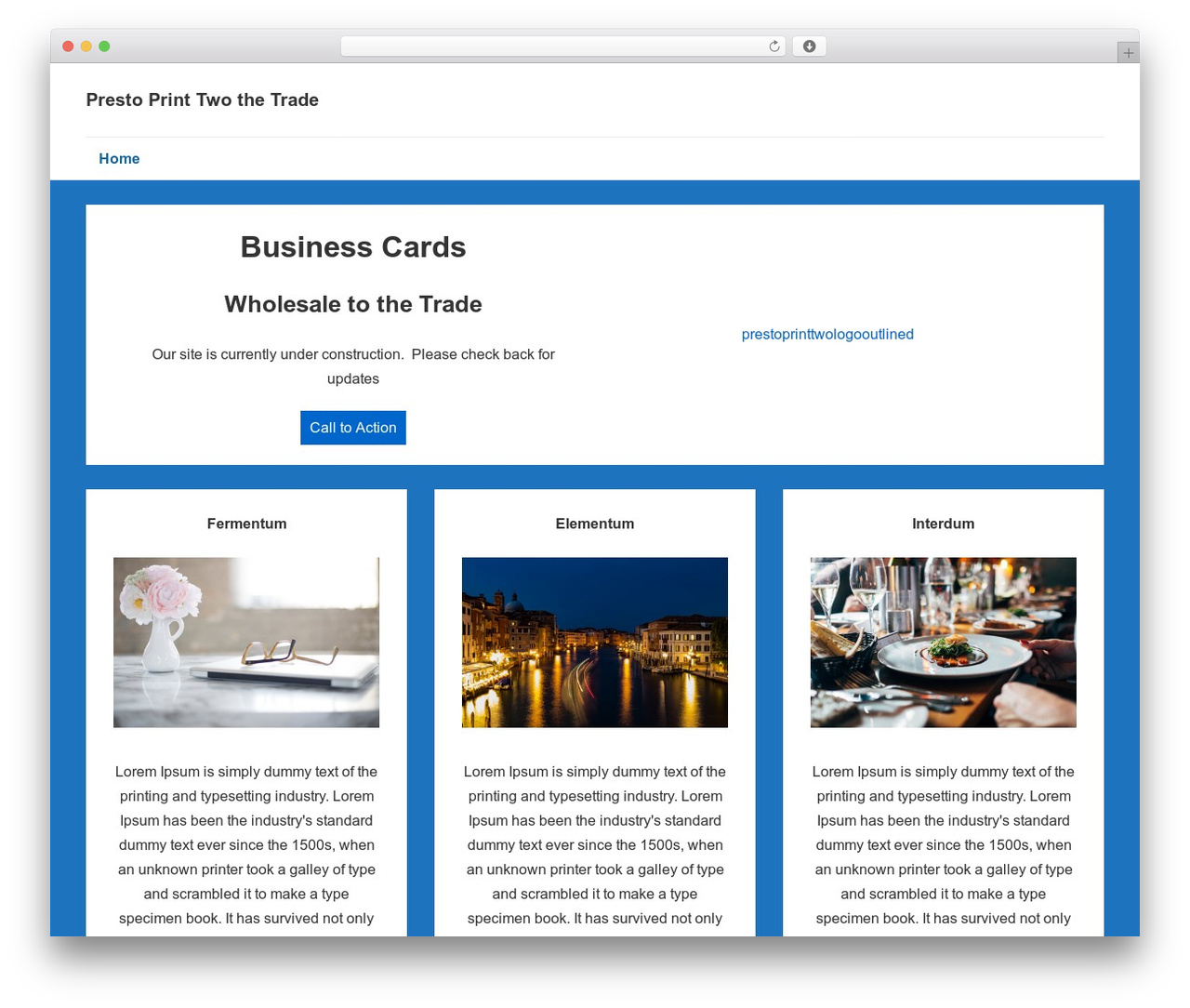 Responsive WP theme - prestoprinttwo.com Responsive WP theme - prestoprinttwo.com