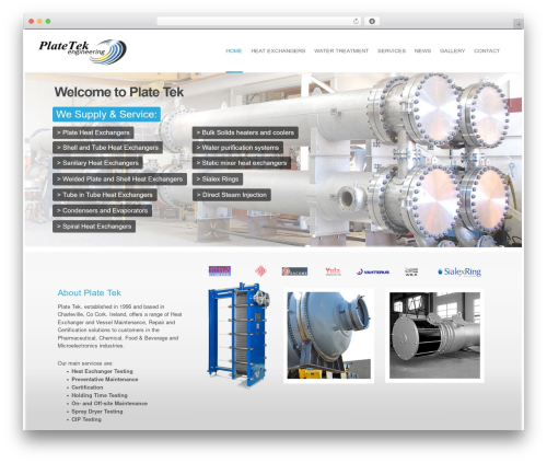 Smartbox WordPress theme - platetek.ie/Home