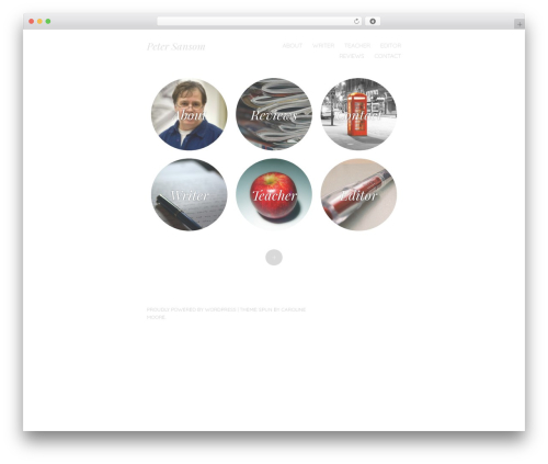 Spun theme WordPress - petersansom.co.uk Spun theme WordPress - petersansom.co.uk