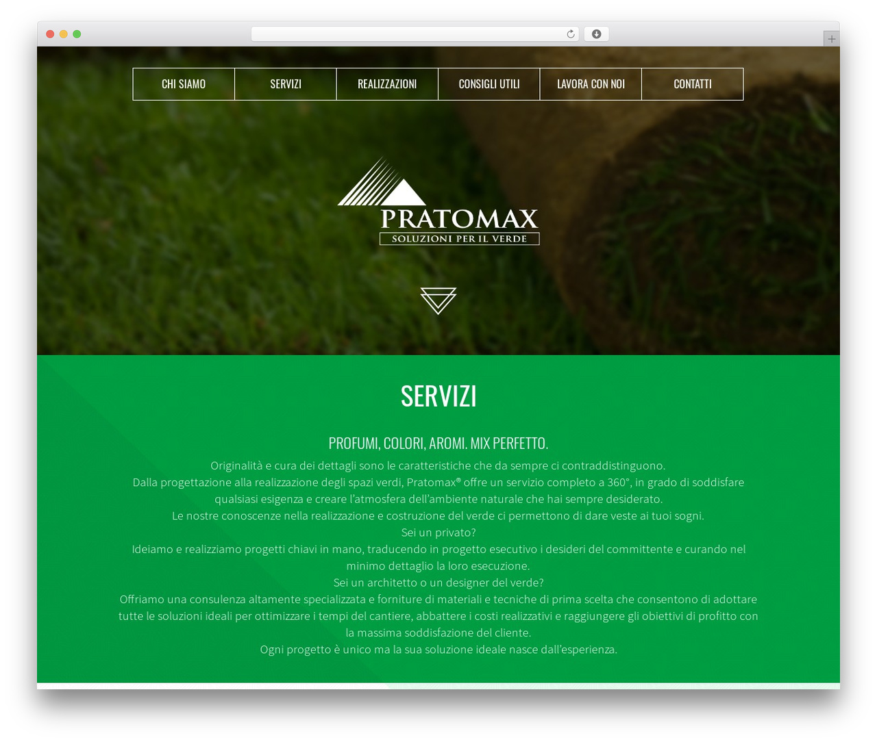 Theme WordPress Pratomax - pratomax.it