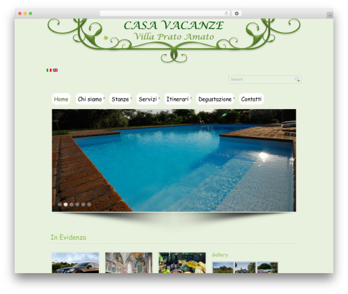 Theme WordPress Andrina Theme Pro - pratoamato.com