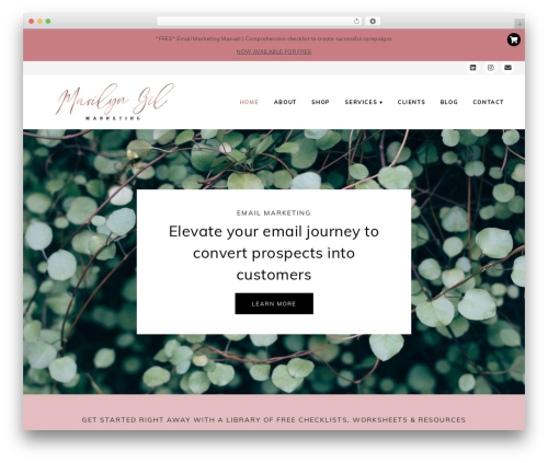 Theme WordPress ChicServe - marilyngil.com