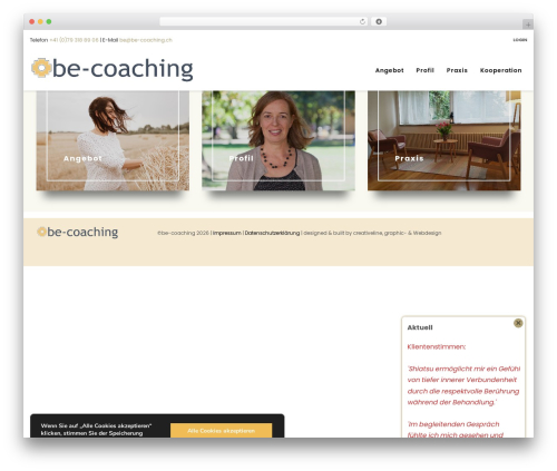 Legally saas dsgvo plugin WordPress plugin - be-coaching.ch