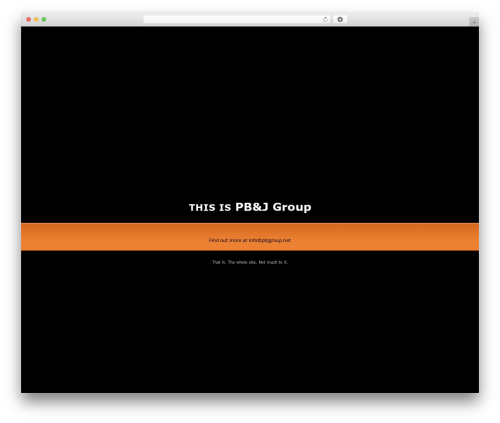 Theme WordPress LaunchPad - pbjgroup.net
