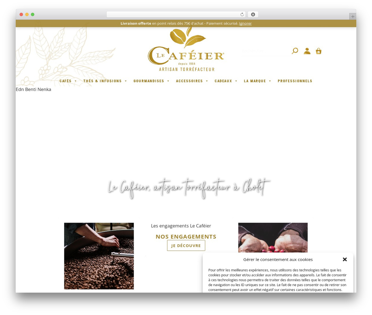 Theme WordPress lecafeier - lecafeier.fr