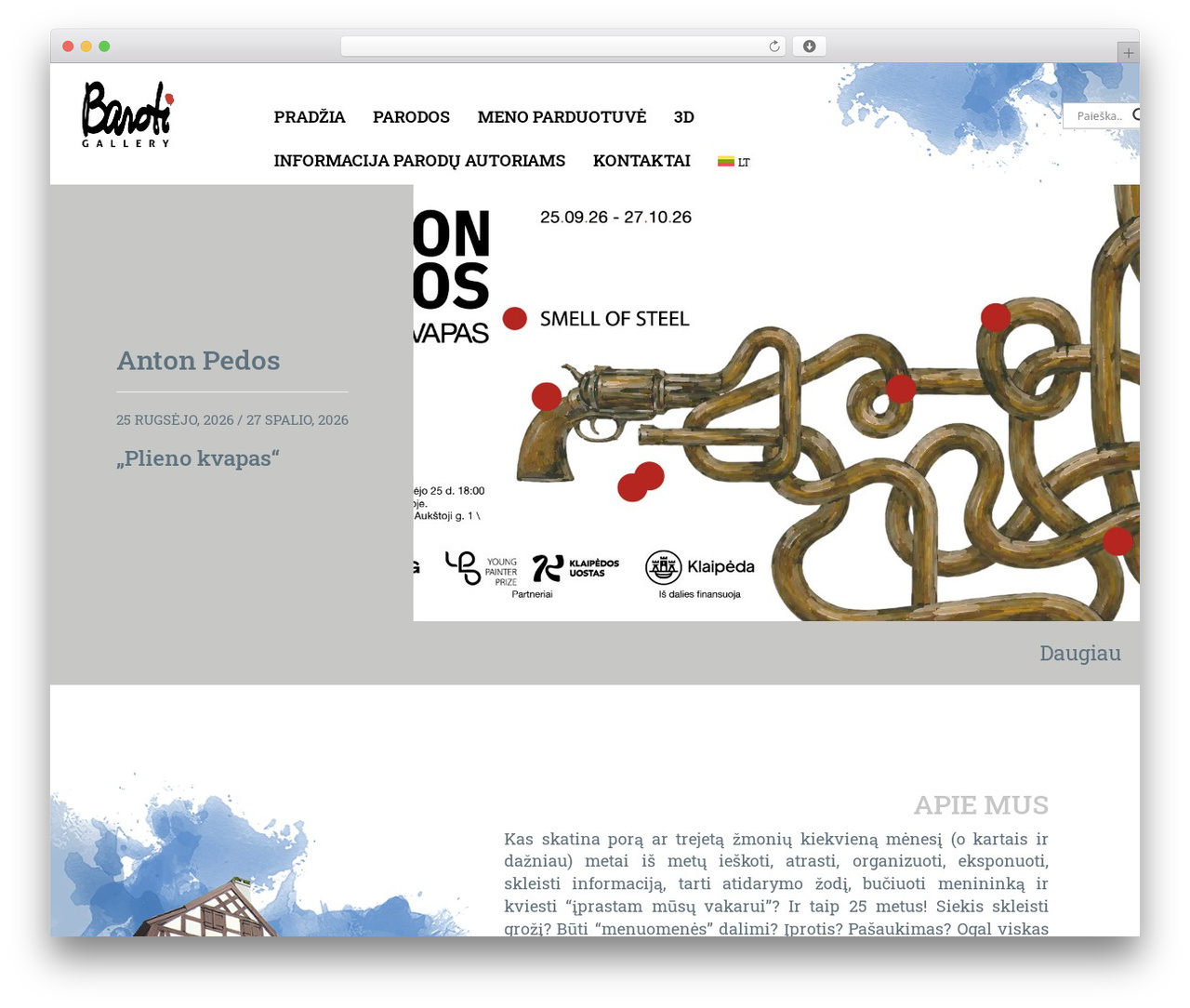Theme WordPress Saitera - barotigalerija.lt Theme WordPress Saitera - barotigalerija.lt