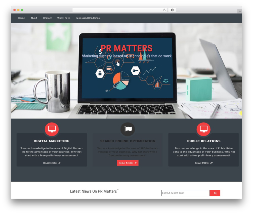 Theme WordPress Unconditional - pro-pr.org