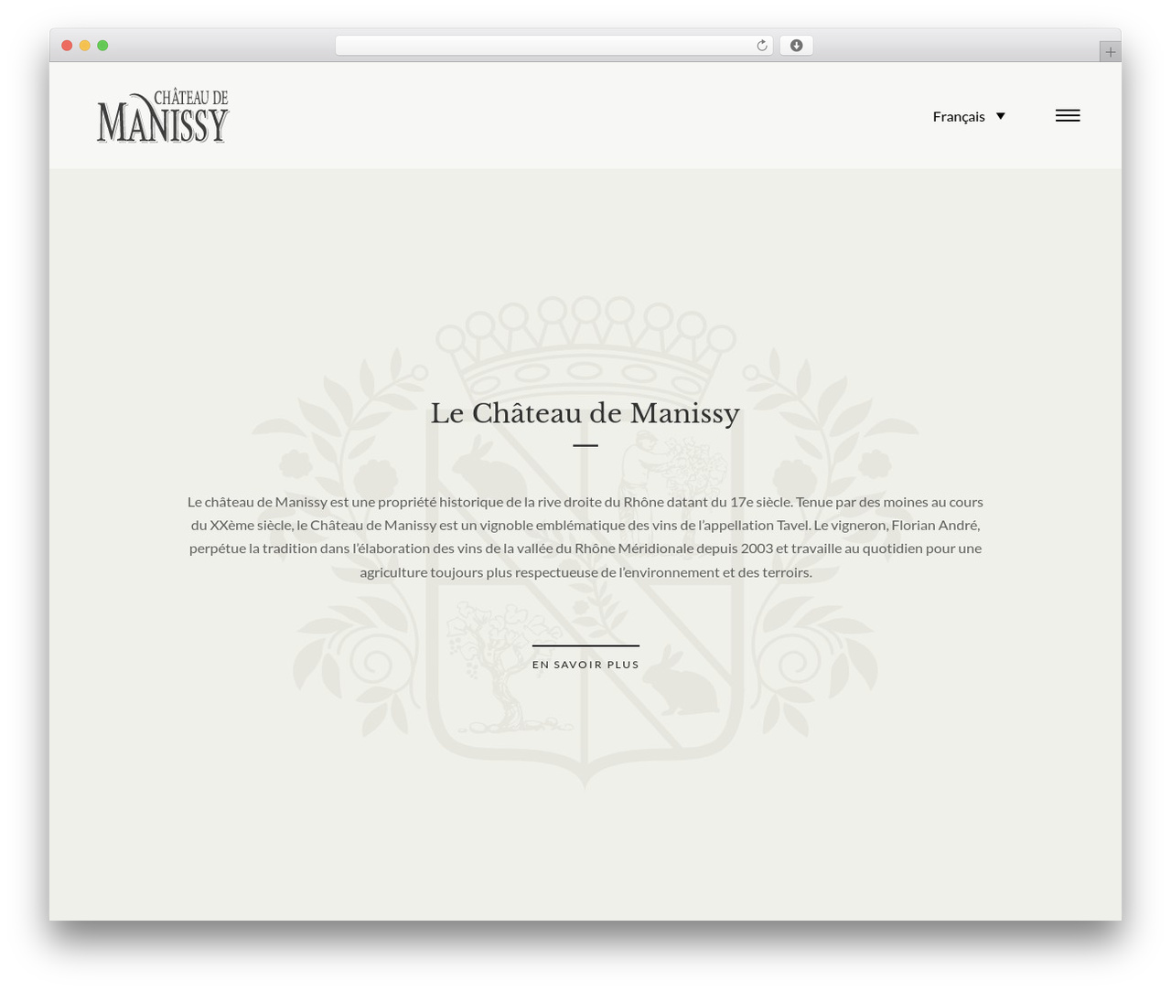 Uncode WordPress theme - chateau-de-manissy.com