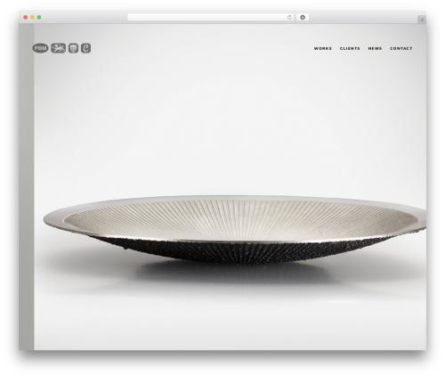WordPress theme Avoc - petermusson.com