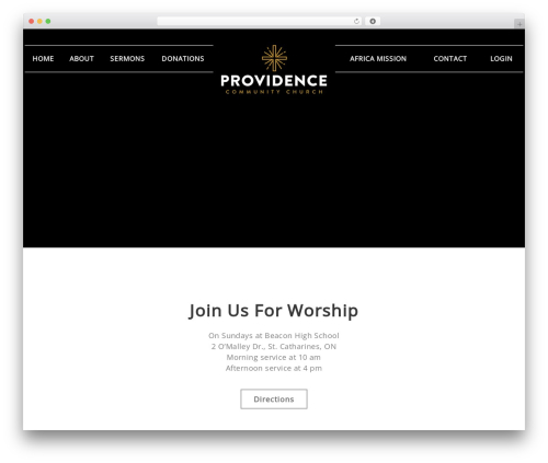Jscomposer WordPress plugin - providencecommunitychurch.ca