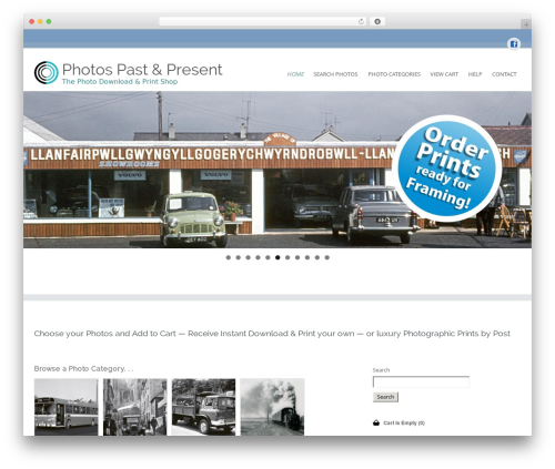 Wp custom css WordPress plugin - photospastandpresent.co.uk/photos