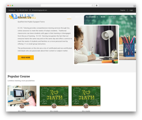 Learnpress upsell WordPress plugin - hivetutoring.com