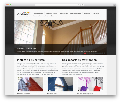 WordPress theme Gent - pintugar.com