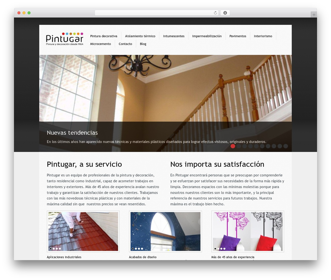 WordPress theme Gent - pintugar.com