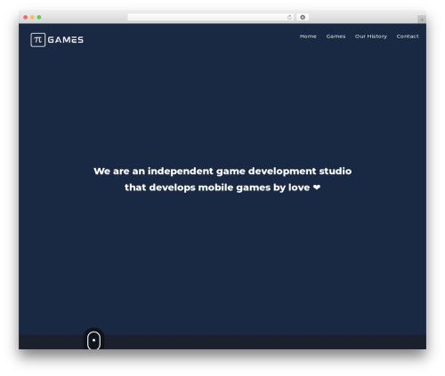 WordPress theme Kaven WP - pi2games.com