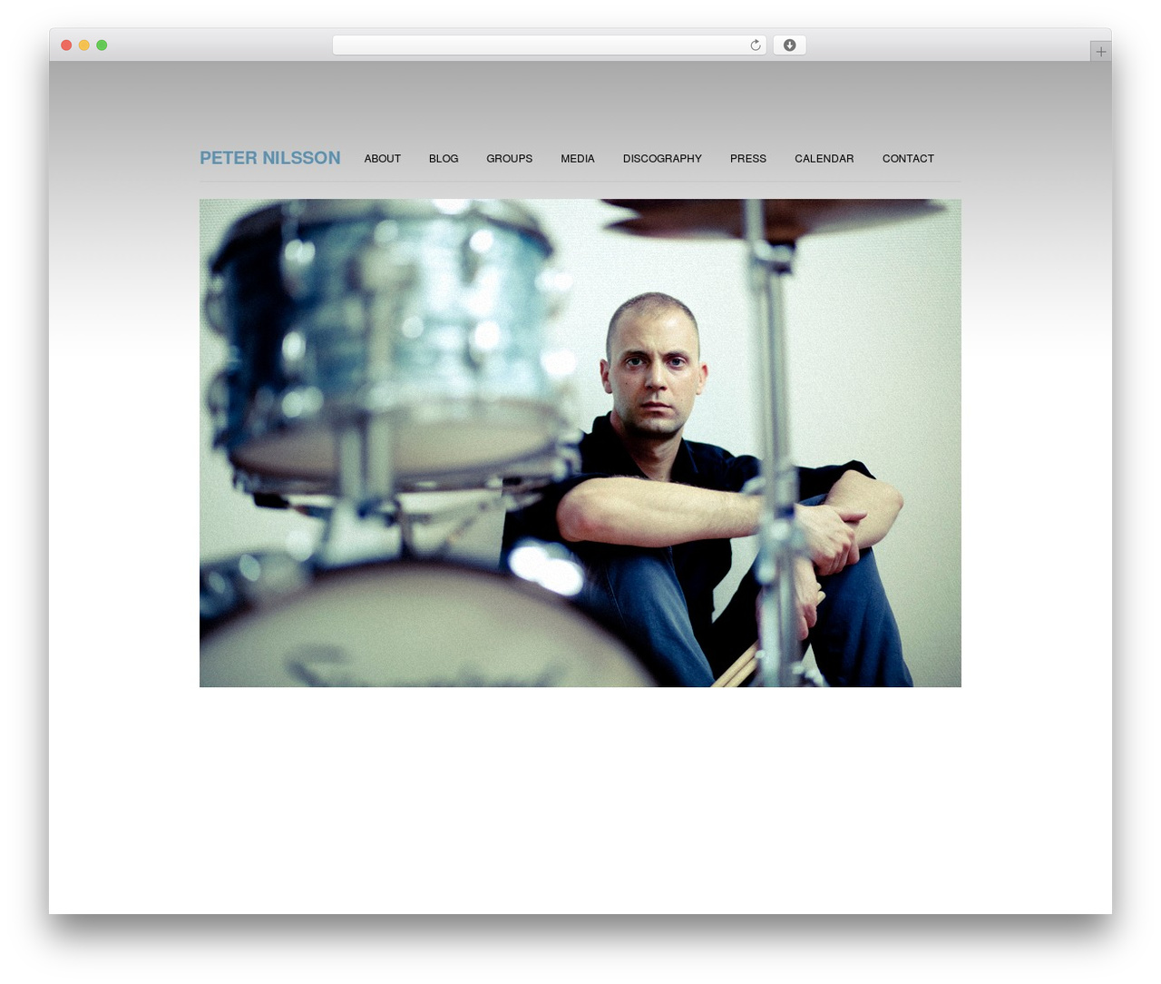 WordPress theme Peter Nilsson - peternilssonmusic.com
