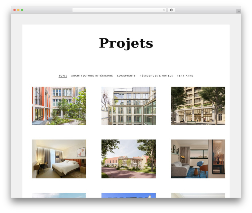 WordPress theme Pond - palissad.com