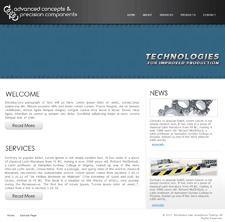 WordPress theme Techno Theme by Nola Cooper
