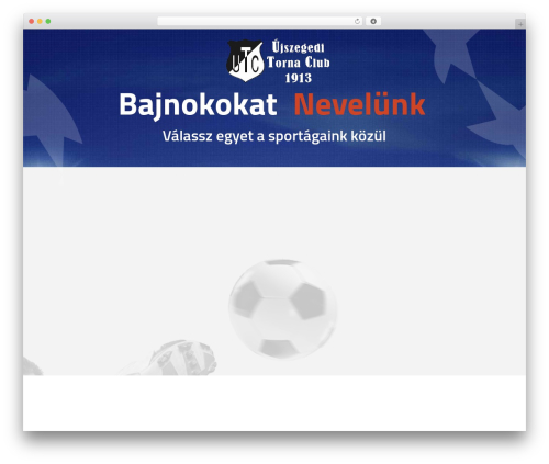 WordPress website theme Trophy - utc1913.hu