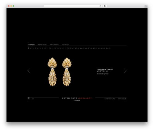WP theme Peter Puetz - peterpuetz.com
