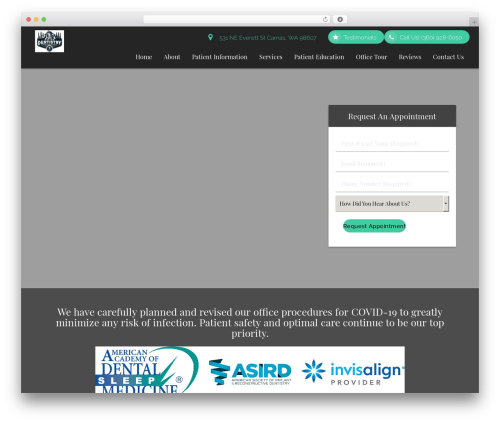 Design Dentistry Theme WordPress theme - designdentistry.com