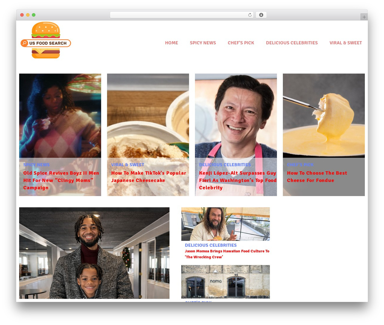 DeVoe food WordPress theme - beginsailing.com