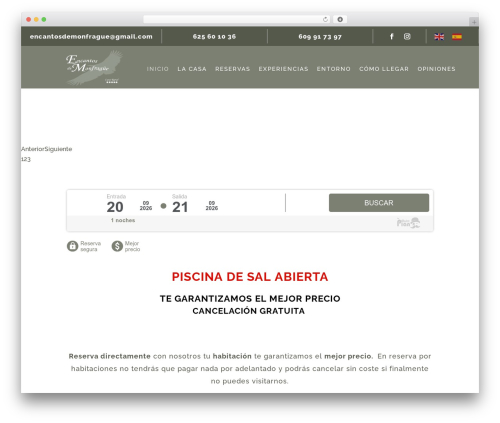 Misterplan WordPress plugin - encantosdemonfrague.com