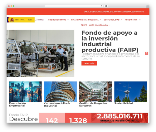 iberoMEDIA Theme theme WordPress - sepides.es