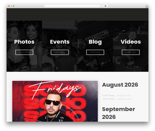 Phase WordPress theme - djanthonystyles.com
